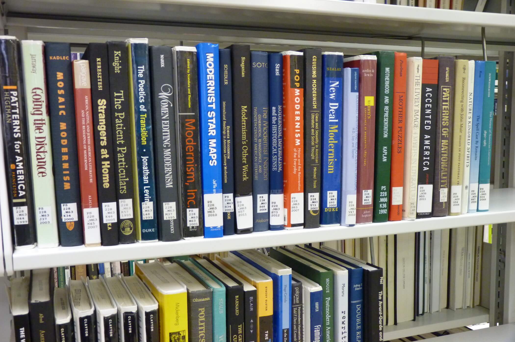 Photo of library books